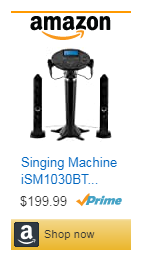 Singing Machine iSM1030BT