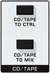CD/TAPE TO MIX Button