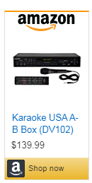 Karaoke USA DV102 DVD/CDG/MP3G Karaoke Player