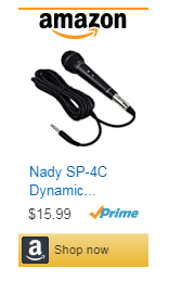 Nady SP-4C Dynamic Neodymium Microphone